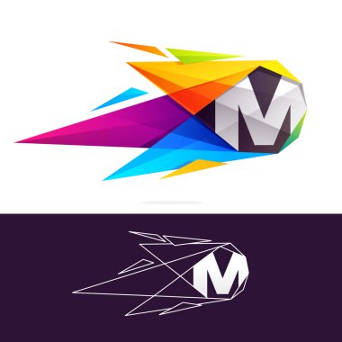 M harfi logosu