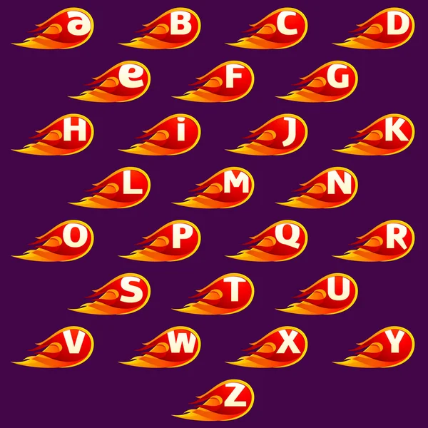Логотип букв алфавита — стоковый вектор
