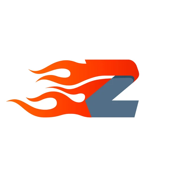 Z élément de modèle de lettre — Image vectorielle