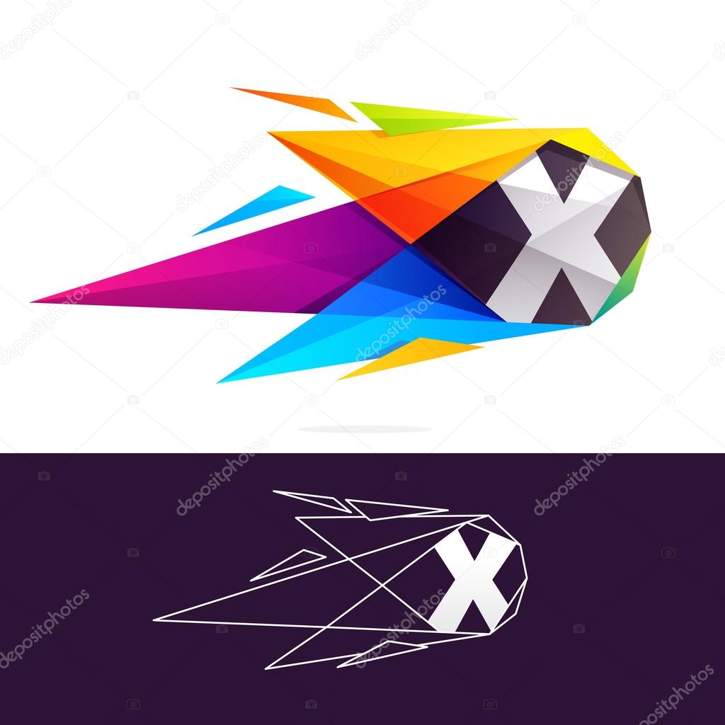 X letter logo
