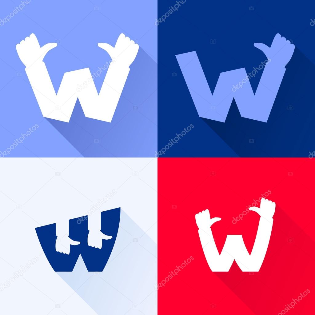 Vector logo design template elements for your application or corporate identity.