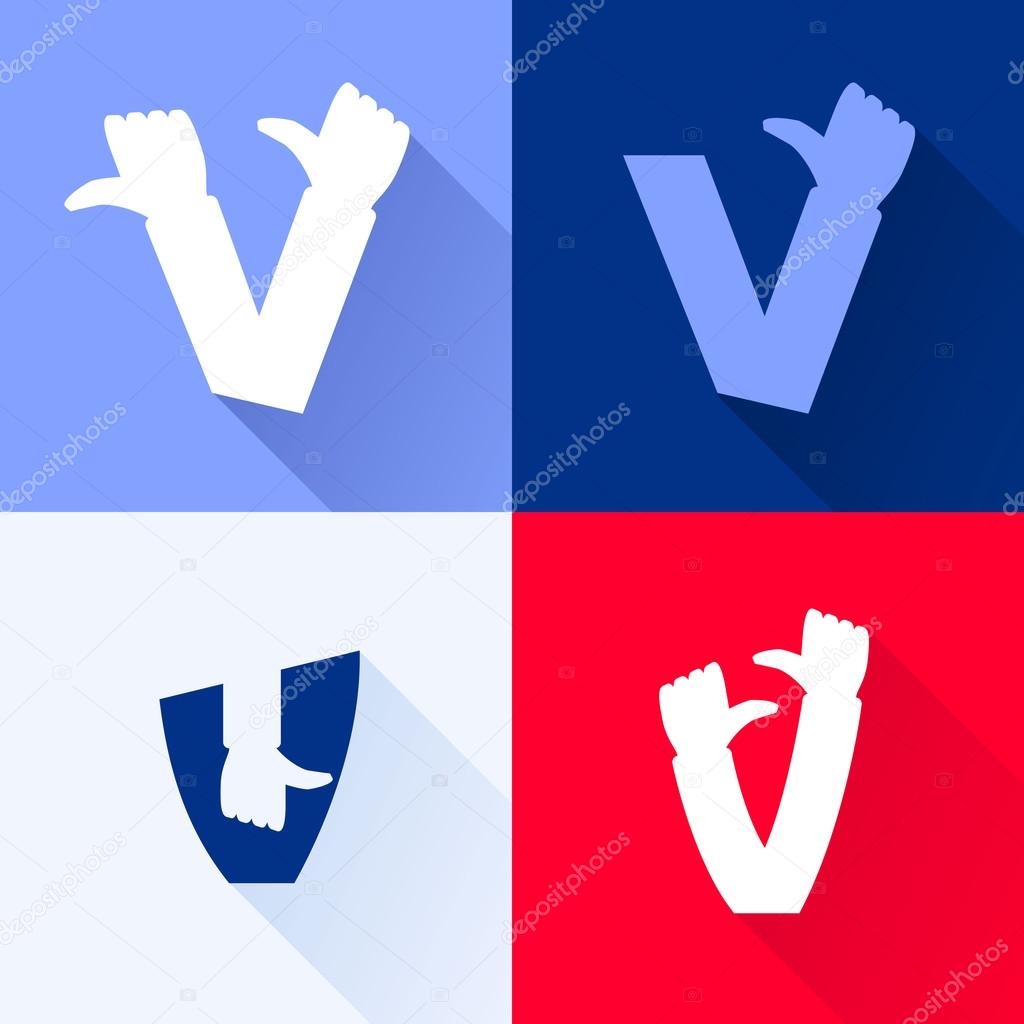 Vector logo design template elements for your application or corporate identity.