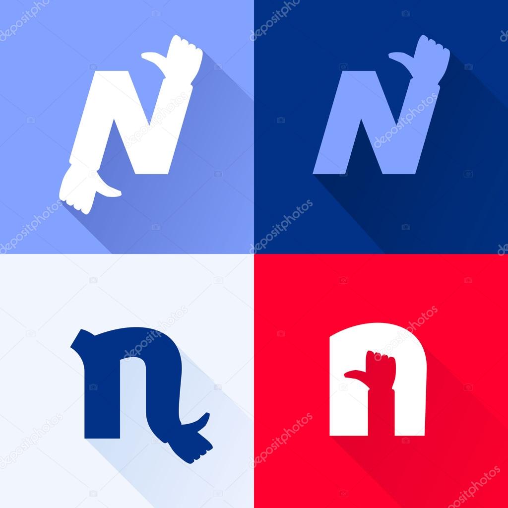 Vector logo design template elements for your application or corporate identity.