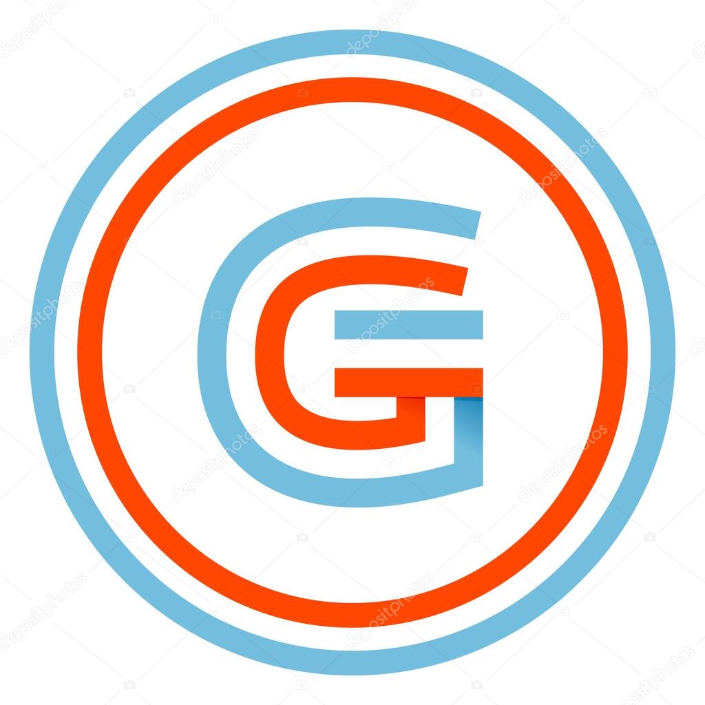 This letter can be used for a sports team or blue white and red flag of the country.