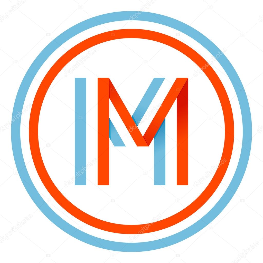 This letter can be used for a sports team or blue white and red flag of the country.