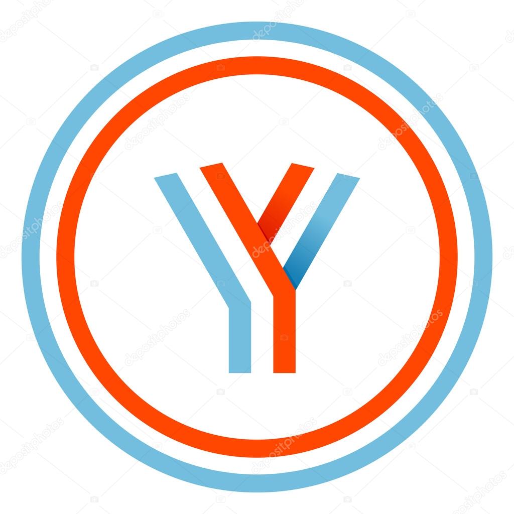 This letter can be used for a sports team or blue white and red flag of the country.