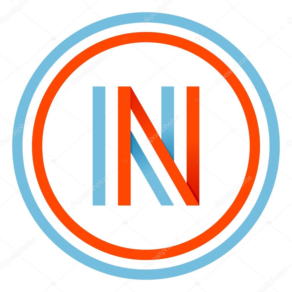 This letter can be used for a sports team or blue white and red flag of the country.