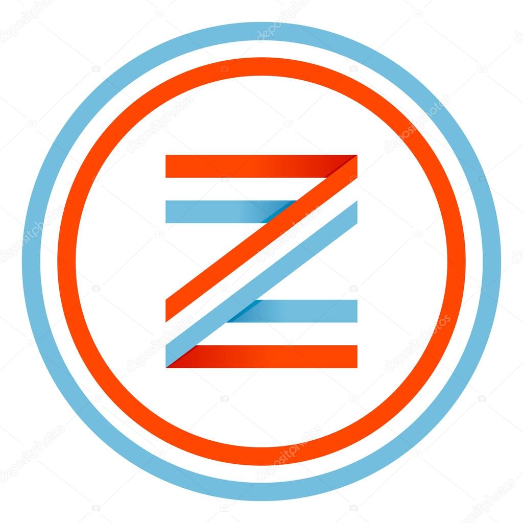 This letter can be used for a sports team or blue white and red flag of the country.