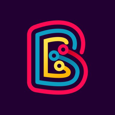 B harfi tarafından elektrik hattı kurdu.