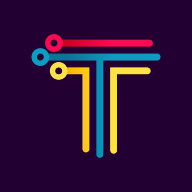 T harfi ile elektrik hattı kurdu.