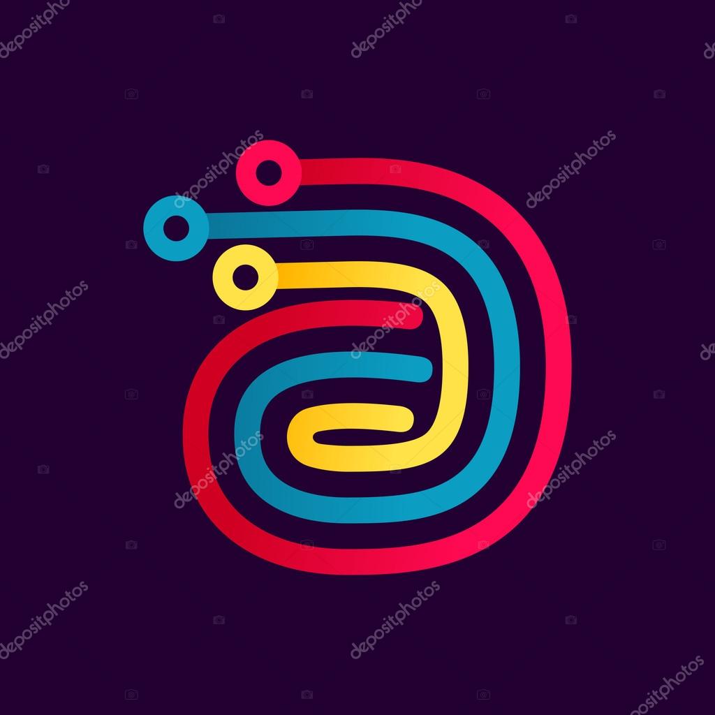 Font style, vector design template elements for your application or corporate identity.