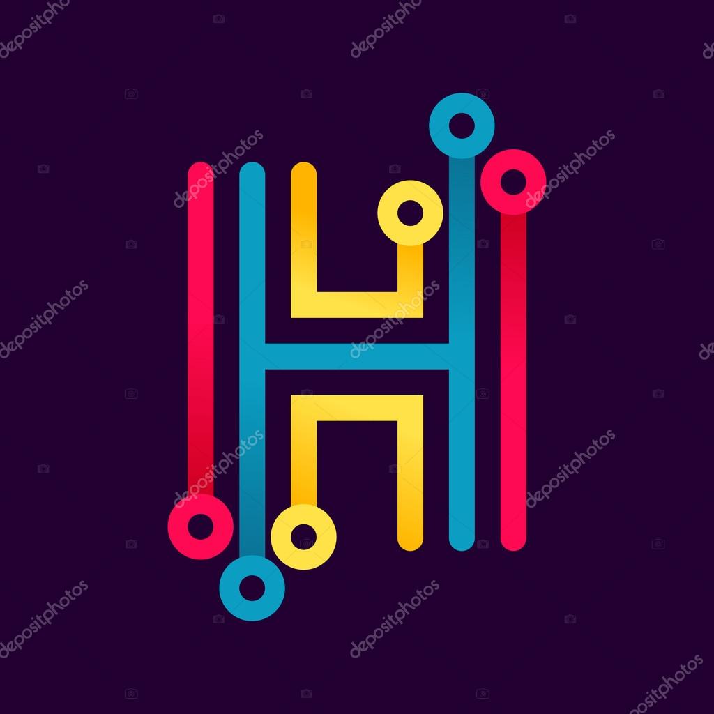 Font style, vector design template elements for your application or corporate identity.