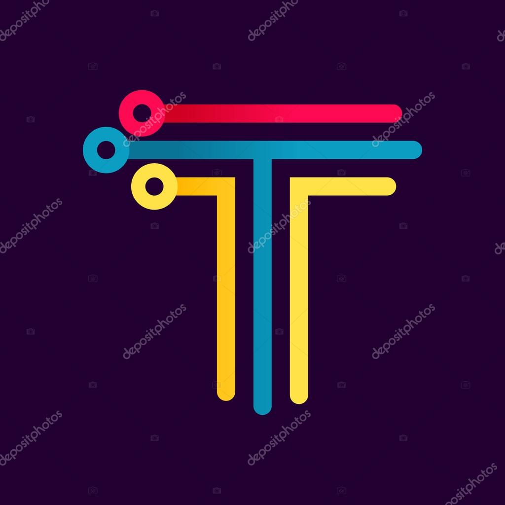 Font style, vector design template elements for your application or corporate identity.