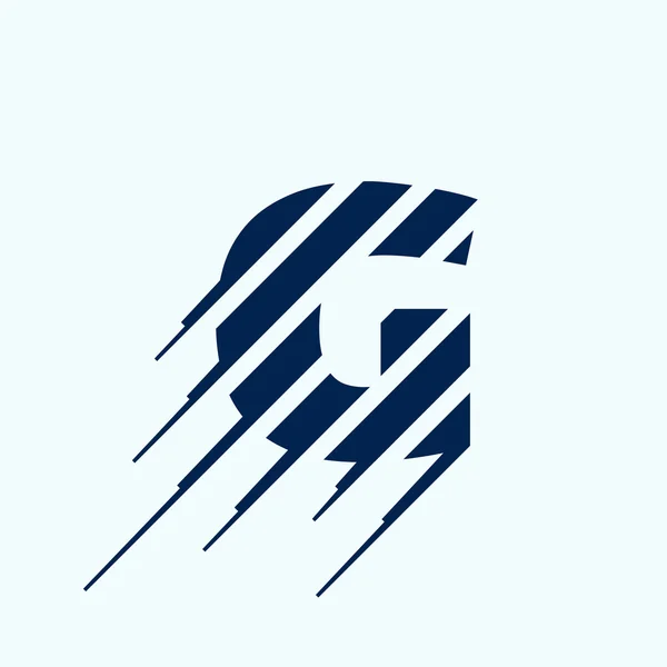 Plantilla de diseño de logotipo G Letter — Vector de stock