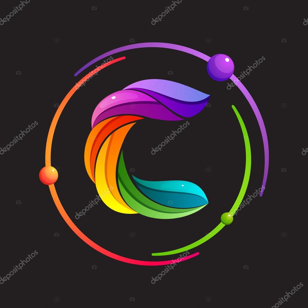 Abstract trendy multicolored vector design template elements for your application or corporate identity.