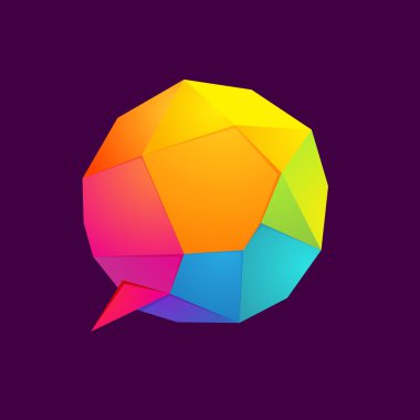 Konuşma balonu logosu