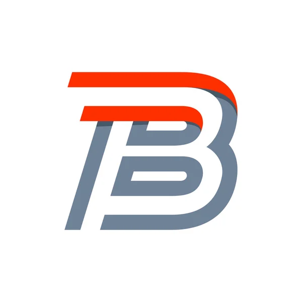 B letter fast speed logo. — 图库矢量图片