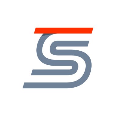 S letter fast speed logo.