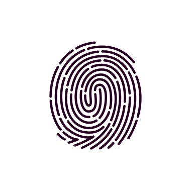 Parmak izi satırı simgesi