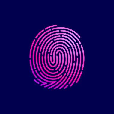 Parmak izi satırı simgesi