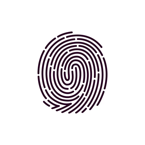 Parmak izi satırı simgesi