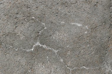 Eski gri beton duvarın arka planı.