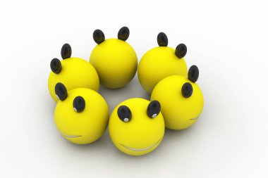 Çizgi roman toplarının 3d yorumlaması