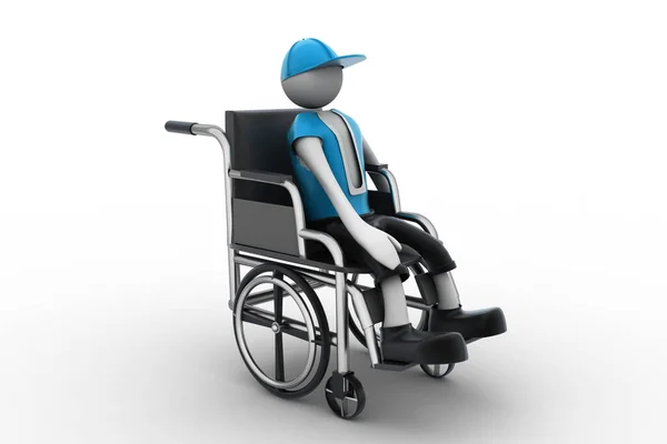 Person Handicapped Wheelchair — Stock Photo, Image