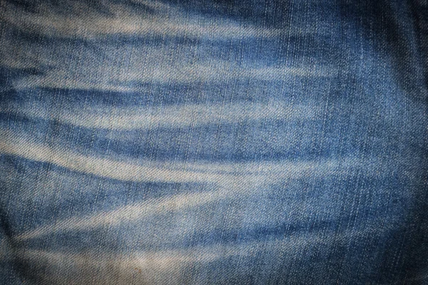 Blue jean texture/ background — Stock Photo, Image