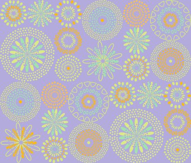 Kusursuz soyut geometrik desen.