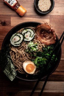 Japon Ramen Çin yemeği.