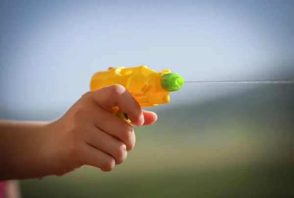 Spraying Plastic Pistol — Stockfoto
