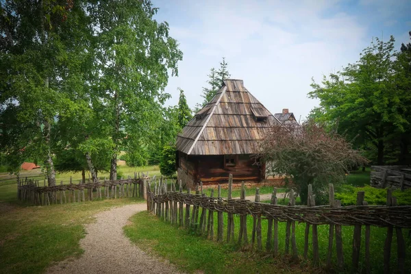 Sirogojno Village Serbia Located Mountain Zlatibor — Stock Photo, Image