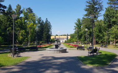 Kaplıcaya park et, Vrnjacka Banja - Sırbistan