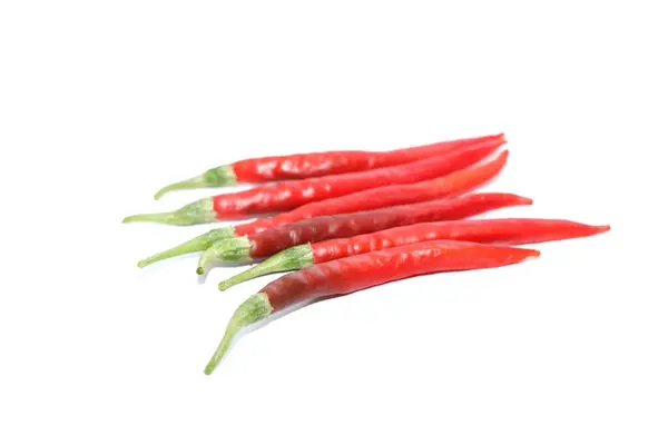 Red Hot Chili Peppers Isolated White — Stock Photo, Image