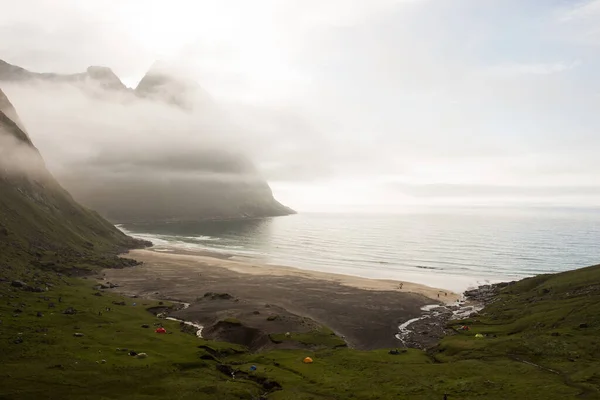 Lofoten 'daki Göksel Okyanus Manzarası