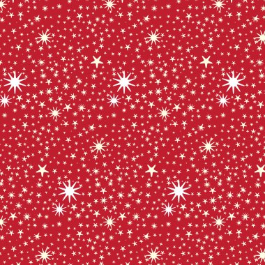 Saydam arka plan üzerinde yıldız desen