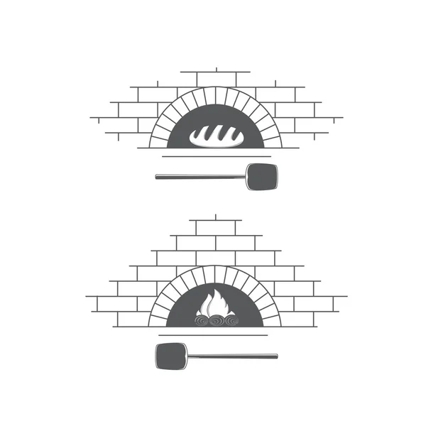 Forno. — Vettoriale Stock