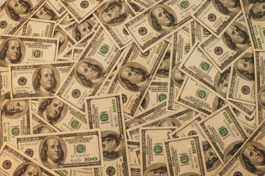 zarf ile yeni yüz dolar faturaları