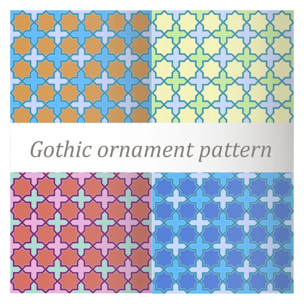 Gothic ornament decorative pattern
