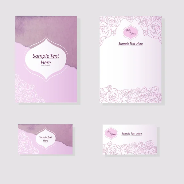 Wedding watercolour design