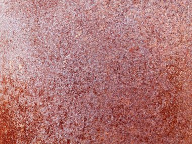 Paslı çelikten pürüzsüz bir yüzey. Arkaplan yapmak için uygun kaba, kahverengi bir dokusu var. Ve eski duvar kağıtlarının mesaj yazmak için bir alanı var..