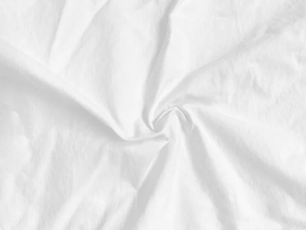 Temiz Beyaz Kumaş Metni Koymak Için Bir Boşluk Var Arkaplan — Stok fotoğraf