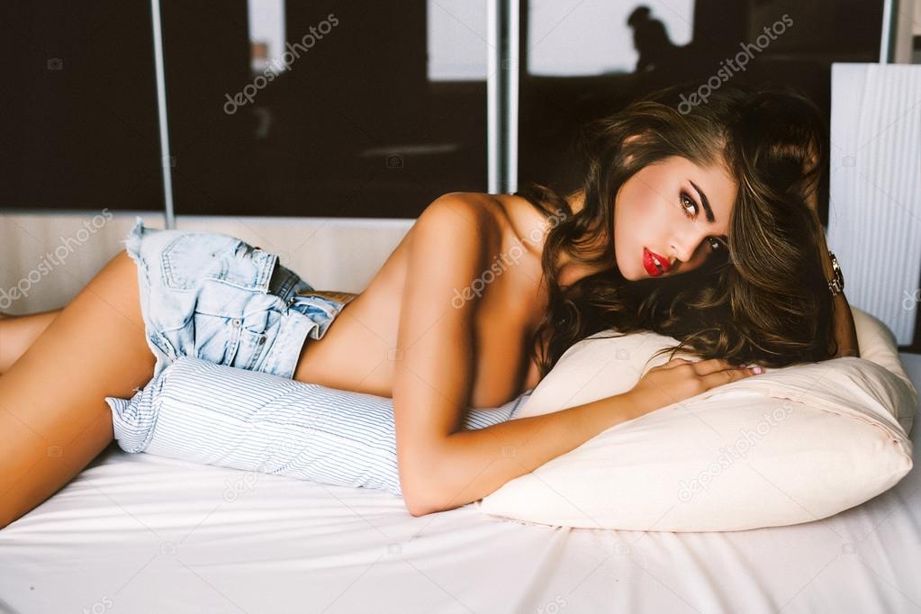 Perfect sexy tan woman