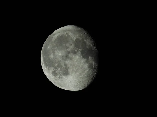 Photo Night Moon Craters — Stock Photo, Image