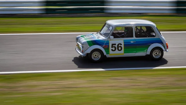 Panning Shot Racing Car Circuits Track — Stock Photo, Image