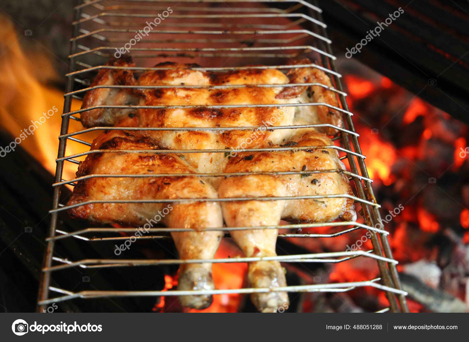 Charcoal Chicken Pollo A La Brasa Whole Chicken Meal With Large
