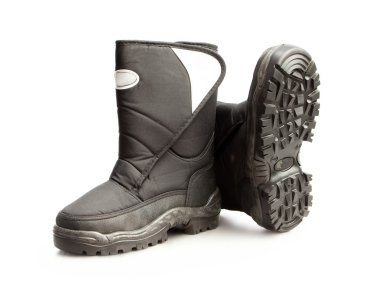 Çalışma üzerinde izole beyaz çizmeler