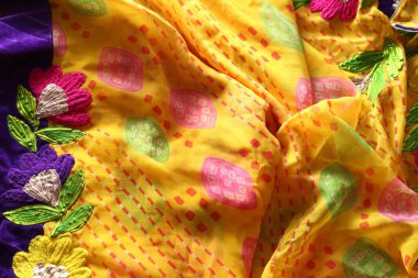 Hint ya da Rajasthani sari dokusu