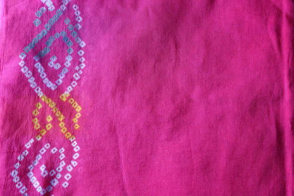 Texture Saree Indienne Rajasthani — Photo